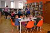 Lekcja biblioteczna w Pracowni Orange 
